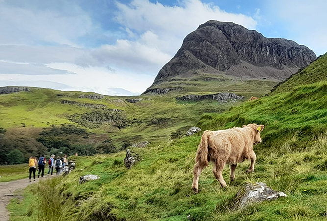 Wanderung auf der Isle of Skye