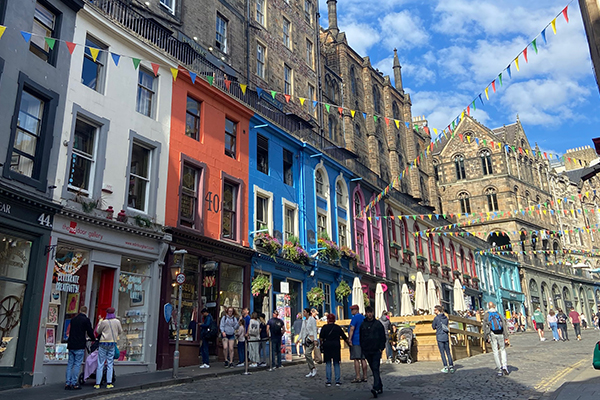 Schottlands Hauptstadt Edinburgh