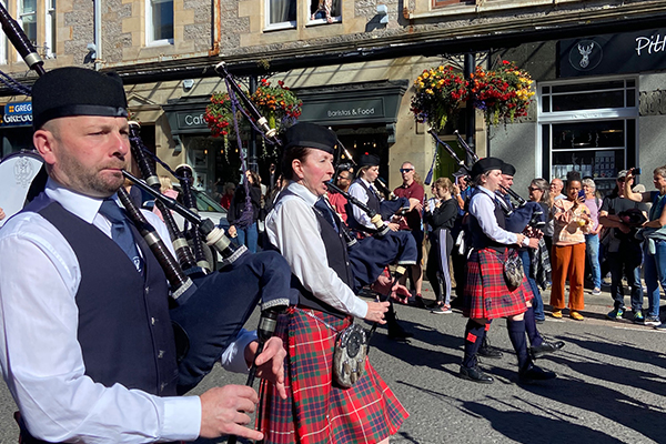 Highland Games in Pitlochry