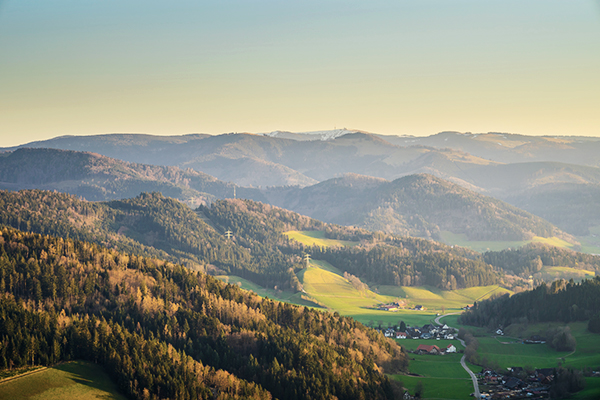 Sonnenuntergang am Feldberg