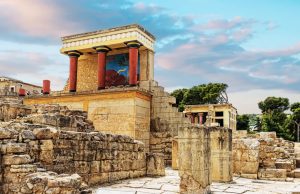 Sehenswürdigkeit Griechenland, Knossos Palast, Kreta.