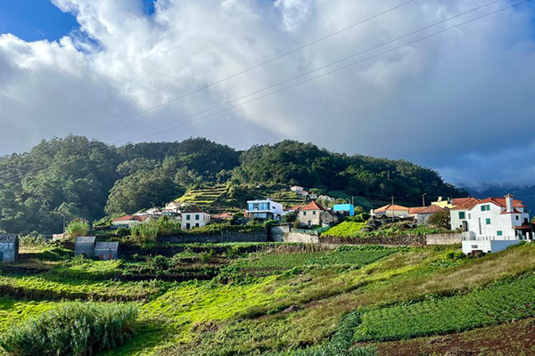 Blick auf Seixal, Madeira