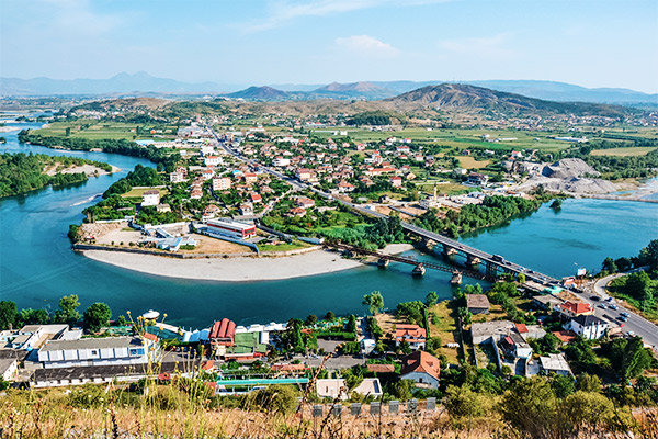 Shkodra, Albanien