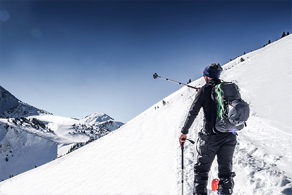 Skitour in den Alpen