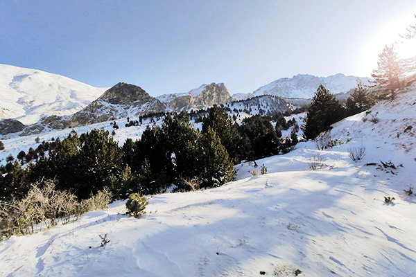 Skitour Berg Korab, Albanien