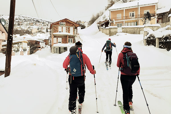 Tourengeher Radeshe, Albanien