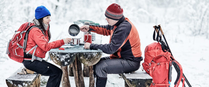 Skitour Verpflegung