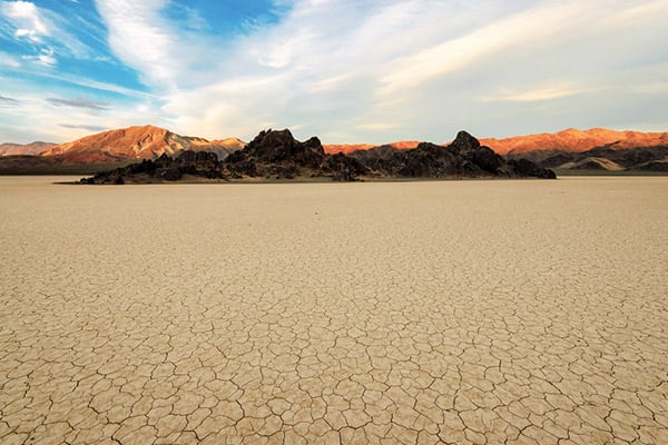 Sonnenuntergang Death Valley, USA