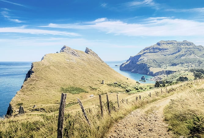 Küstenweg am Camino del Norte in Spanien
