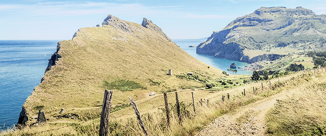 Küstenweg auf dem Camino del Norte in Spanien