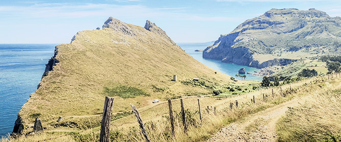 Küstenweg am Camino del Norte in Spanien