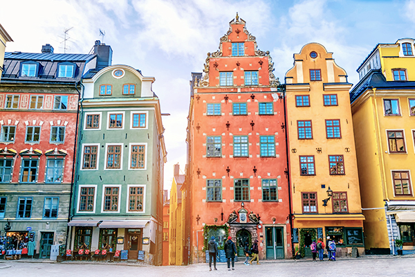 Altstadt Gamla Stan in Stockholm