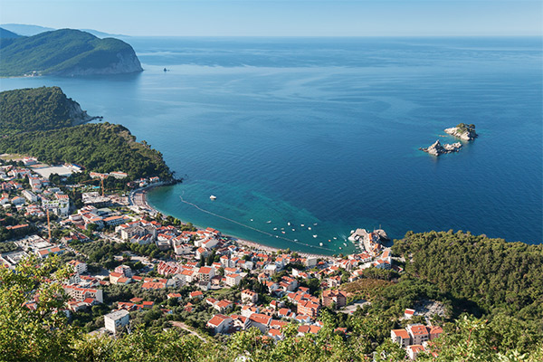 Strand Petrovac, Montenegro