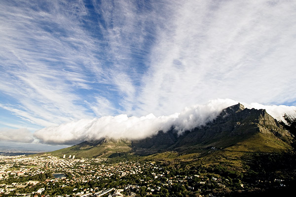 Tafelberg in Südafrika