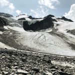 Gletscher unter blauem Himmel, Ötztal