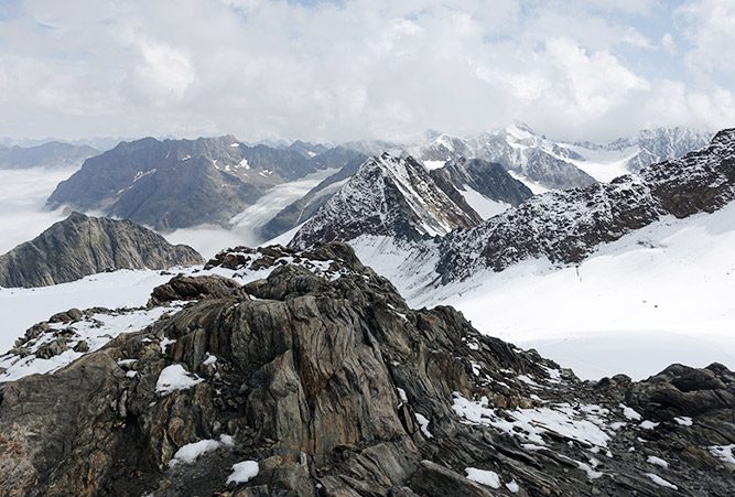Überblick Gletscherwelt Ötztal