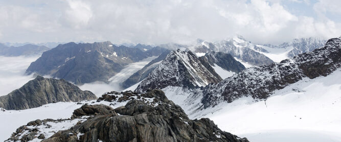 Überblick Gletscherwelt Ötztal