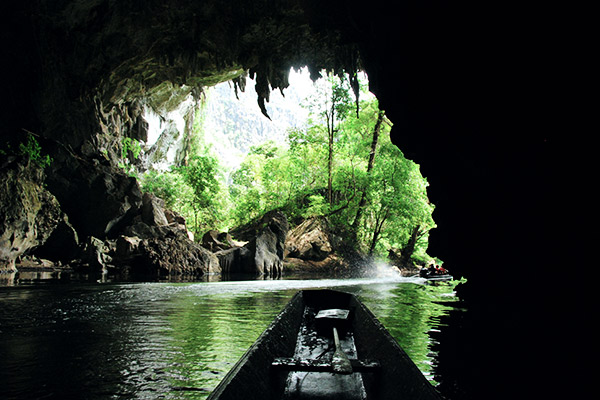 Tham Kong Log Höhle, Laos