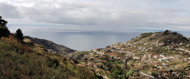 Blick Insel und Meer, Madeira