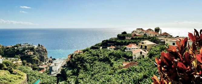 Meerblick auf Madeira