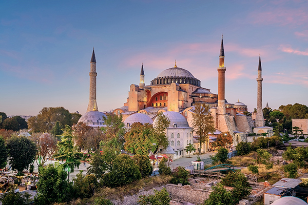 Die Hagia Sophia in Istanbul, Türkei