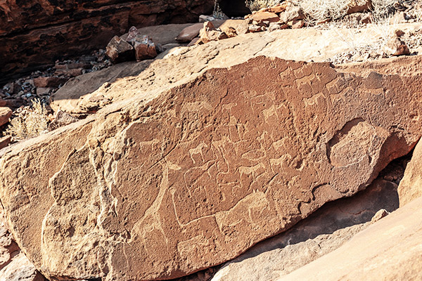 Felsmalereien, Twyfelfontein Namibia