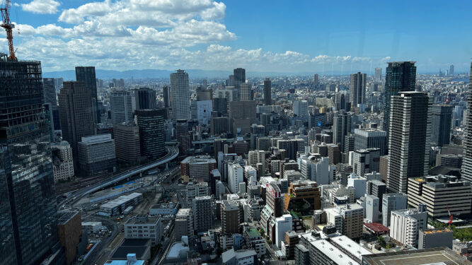 Umeda Sky Building in Osaka, Japan