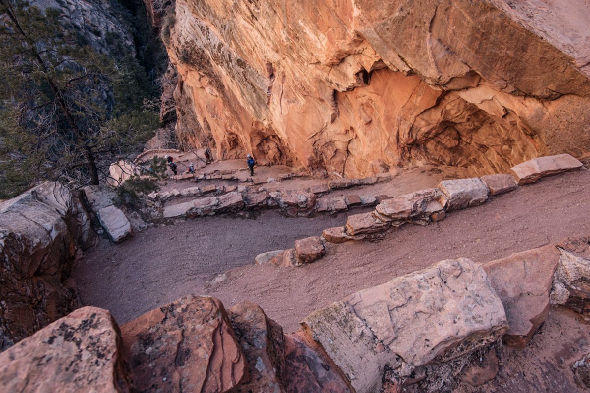 Walter's Wiggles auf dem Weg in Richtung Angels Landing