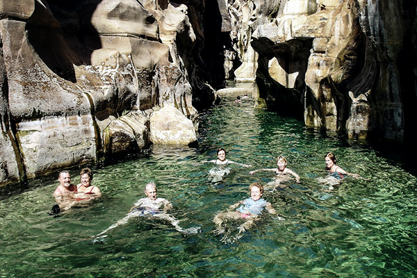 Baden Wadi Mujib, Jordanien