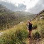 Wanderin in der Tramuntana, Mallorca
