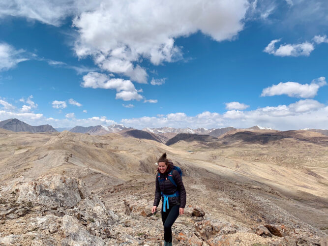 Wanderung am Arabel Plateau in Kirgistan