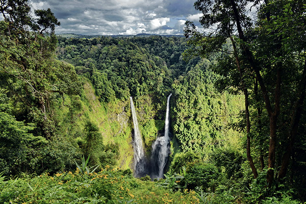 Bolaven Plateau höchster Wasserfall, Laos