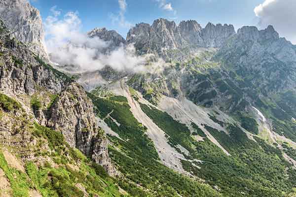 Wilder Kaiser Gebirge im Sommer, Österreich