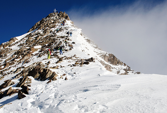 Gipfel der Wildspitze