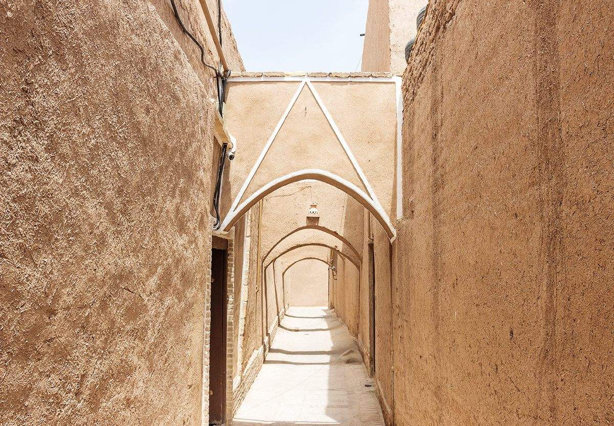 Gasse in Yazd Altstadt