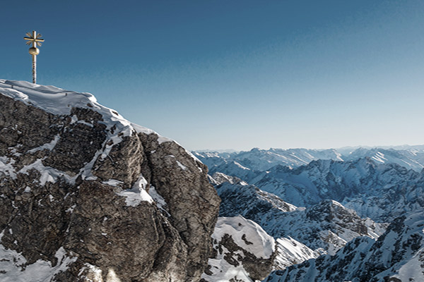 Gipfelkreuz der Zugspitze, Deutschland